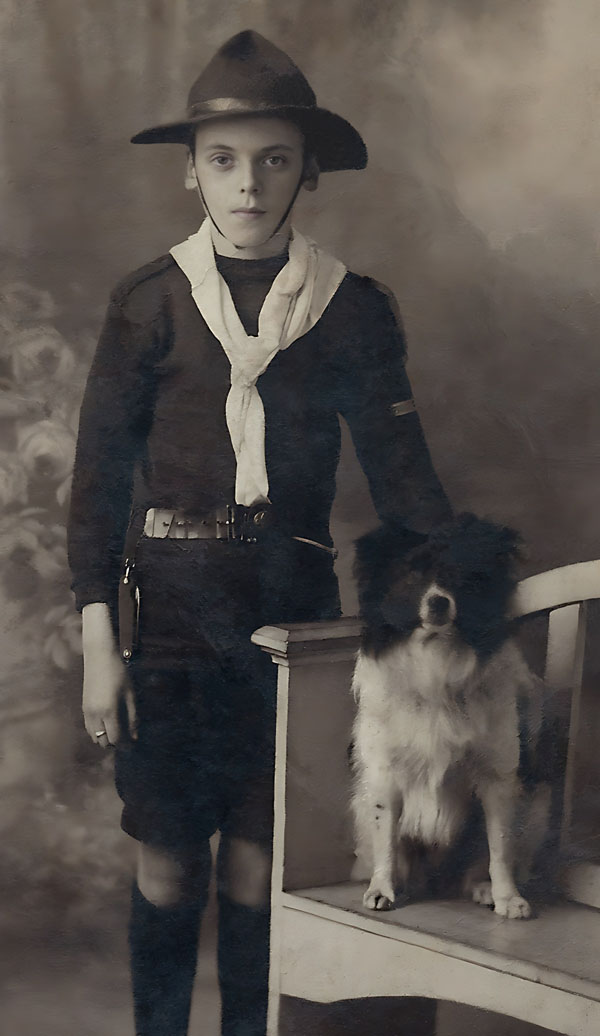 Grandfather in 1923