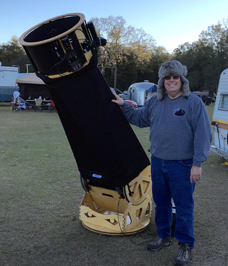 Maxx at the Orange Blossom Special Star Party
