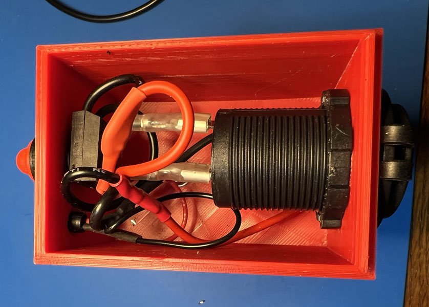 Drill Battery Switch and LED