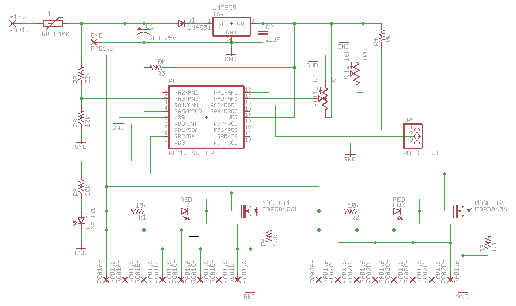 The Rev 3 Board Schematic
