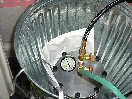 vacuum tank in a can