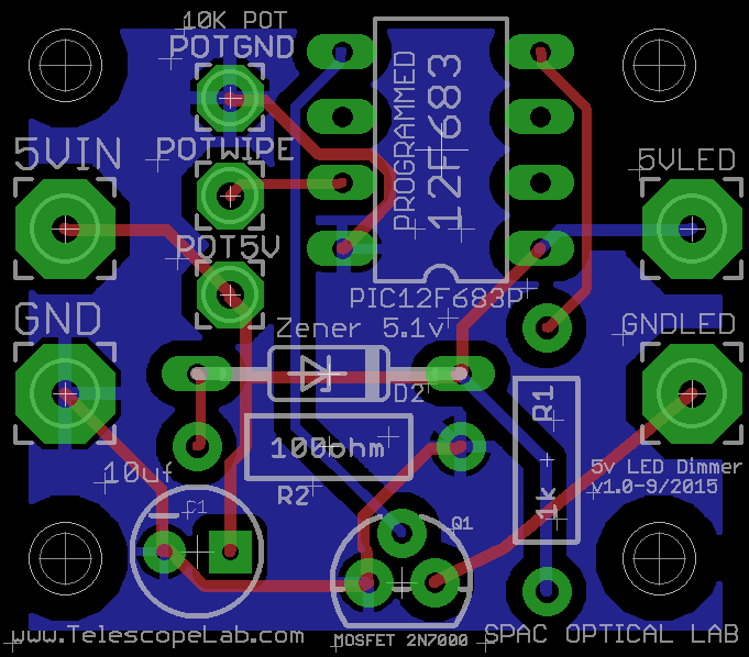 5v PWM circuit board