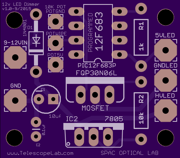 5v PWM circuit board