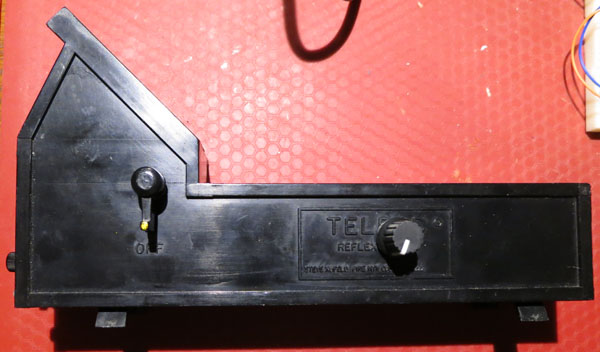 Pulsar adjustment knob on a Telrad