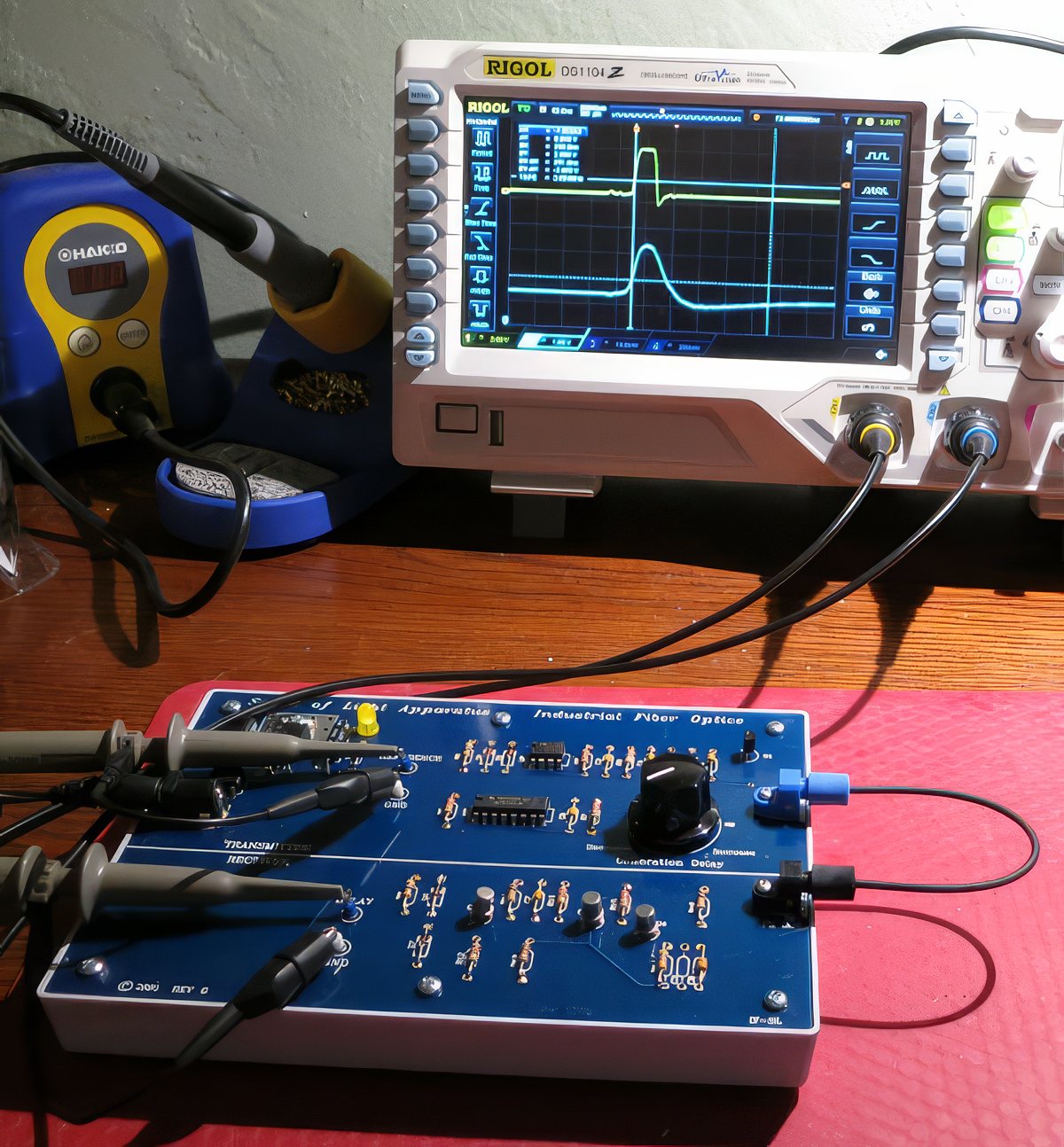 Calibrating the device