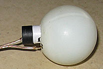LED in ping pong ball