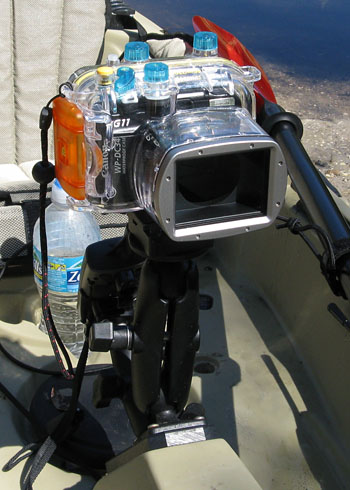 Canon G11 in Underwater case