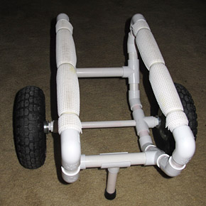 PVC Kayak Cart