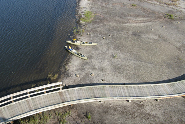 Kayaks at Robinson Preserve