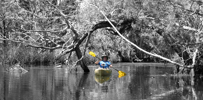 Kayaking Salt Creek