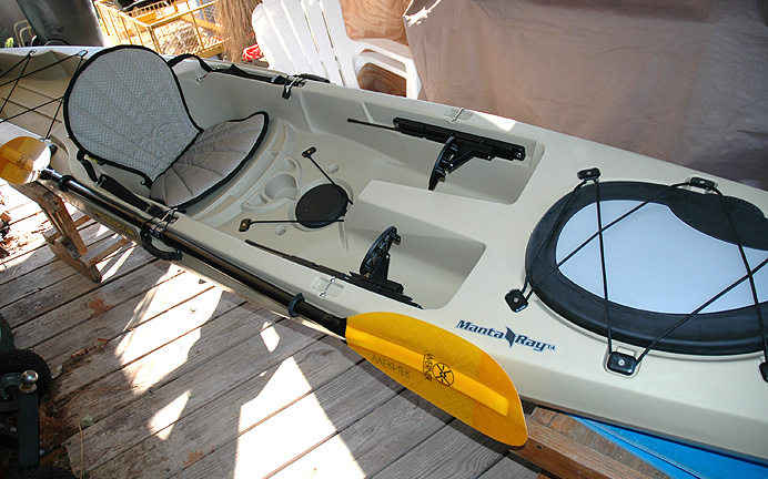 Kayak on the truck